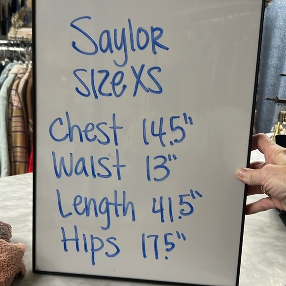 SAYLOR Mustard Reine Lace Sheath Dress Size XS - Picture 9 of 14